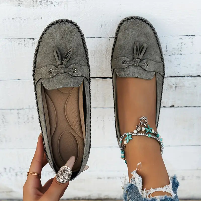 Liza - Loafers Orthopédiques Vintage 1 + 1 GRATUIT