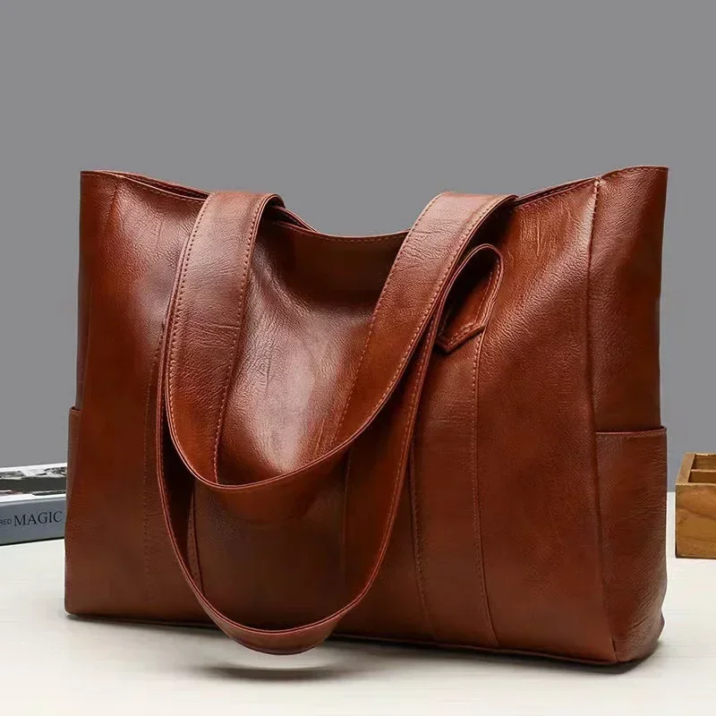 Grace - Grote Zachte Leren Tas