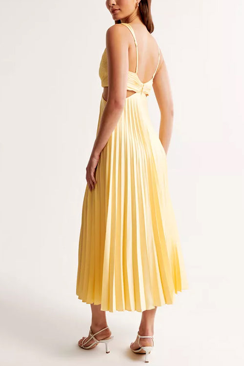 Valerie - Robe Longue Plissée A La Mode 1 + 1 GRATUIT