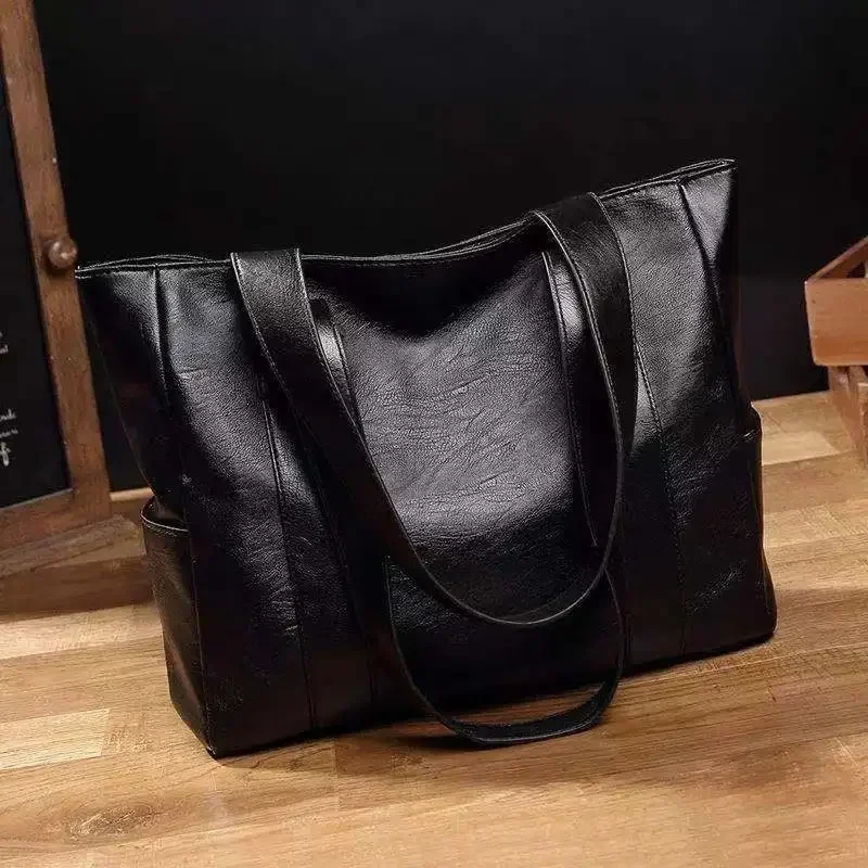 Grace - Grote Zachte Leren Tas
