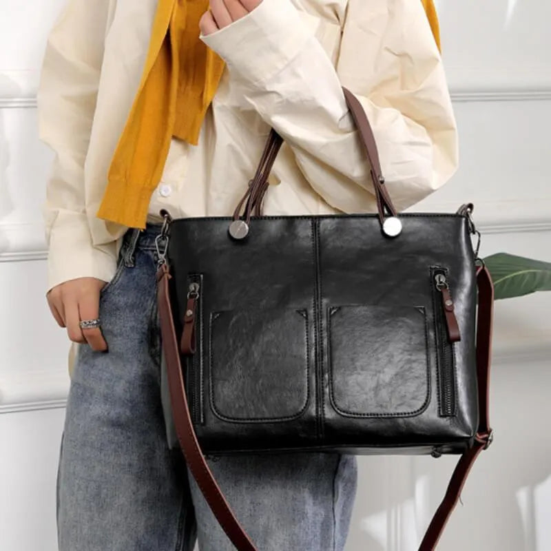 Ana - Vintage Leather Bag