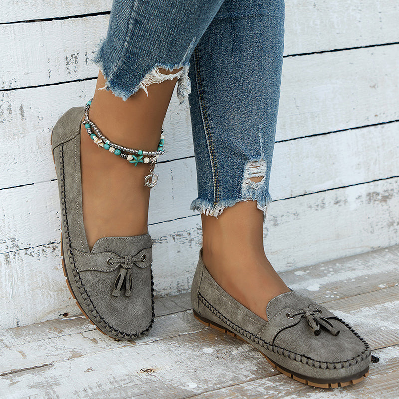 Liza - Loafers Orthopédiques Vintage 1 + 1 GRATUIT