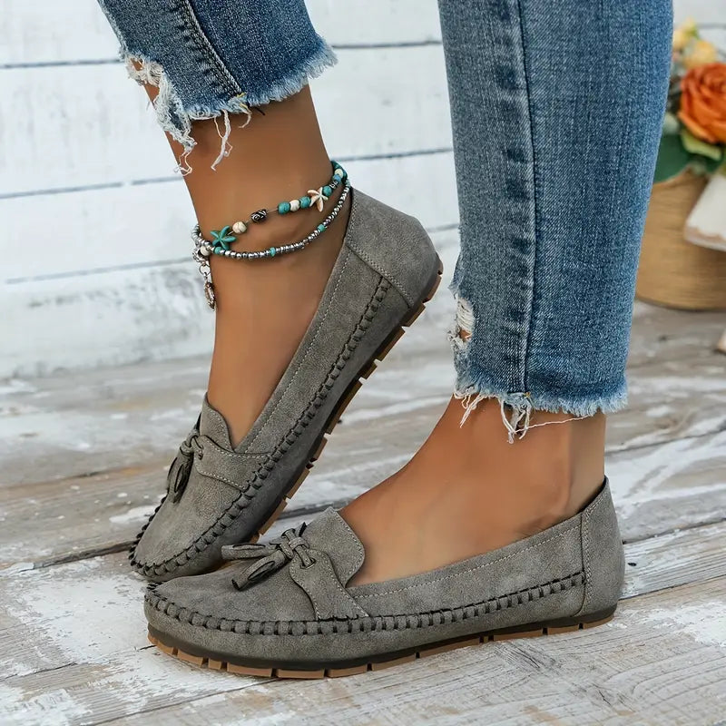 Liza - Loafers Orthopédiques Vintage 1 + 1 GRATUIT