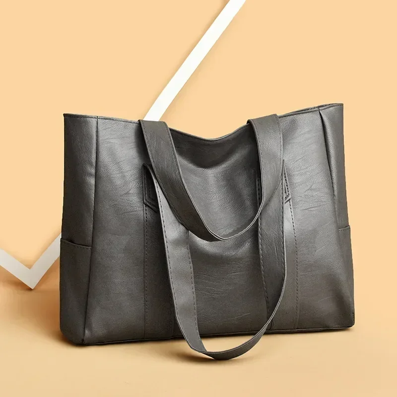 Grace - Grote Zachte Leren Tas