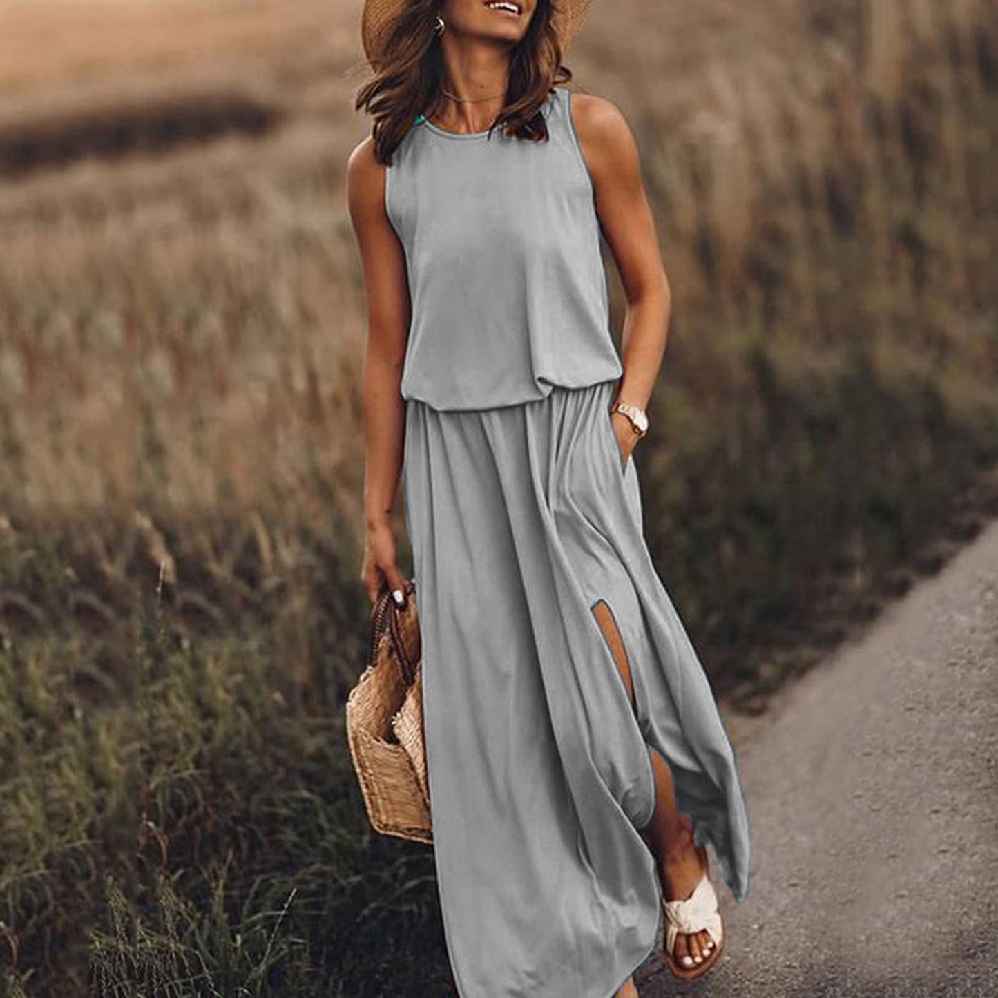 Dianna - Robe Maxi Décontractée 1 + 1 GRATUIT