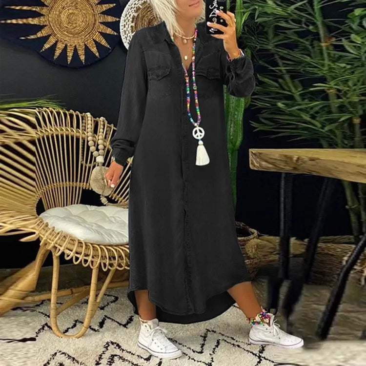 Juliana - Robe en Denim Pour Femmes 1 + 1 GRATUIT