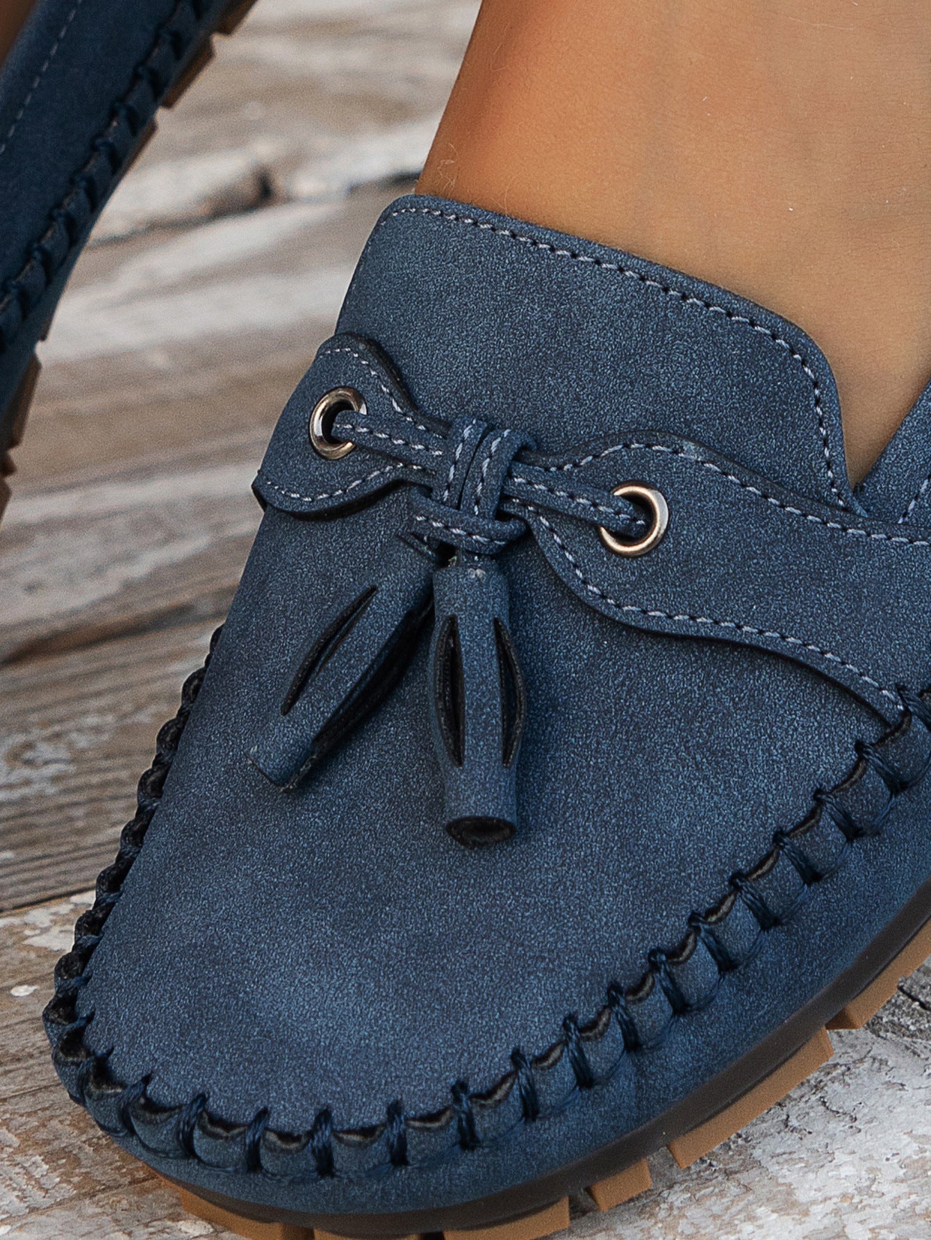 Liza - Loafers Orthopédiques Vintage 1 + 1 GRATUIT