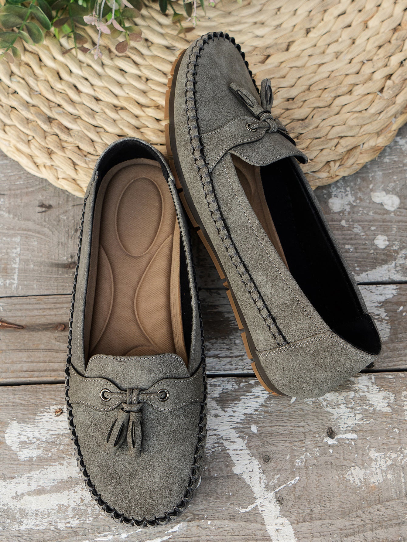 Liza - Loafers Orthopédiques Vintage 1 + 1 GRATUIT