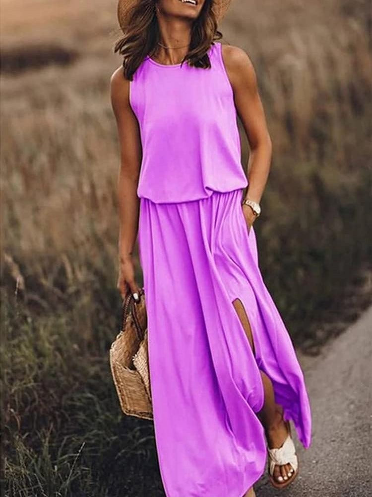 Dianna - Robe Maxi Décontractée 1 + 1 GRATUIT