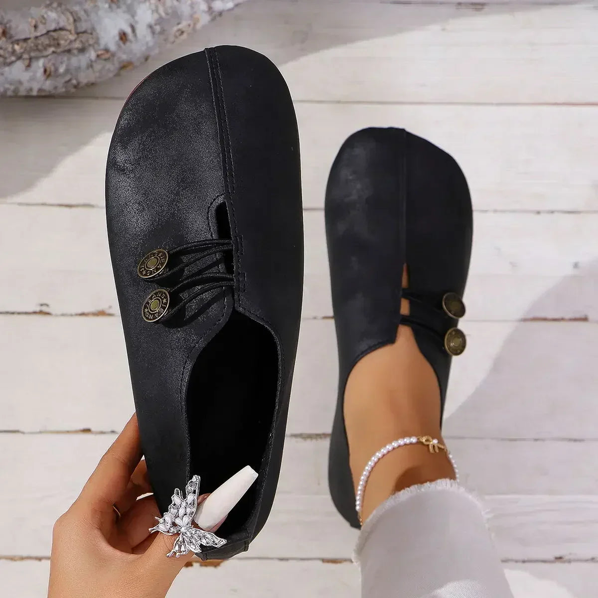 Zoey – Chaussures Plates Confortables Pour Femmes 1 + 1 GRATUIT