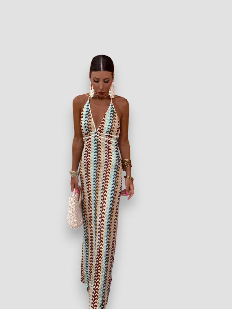 Silvana - Robe D'été Sophistiquée 1 + 1 GRATUIT