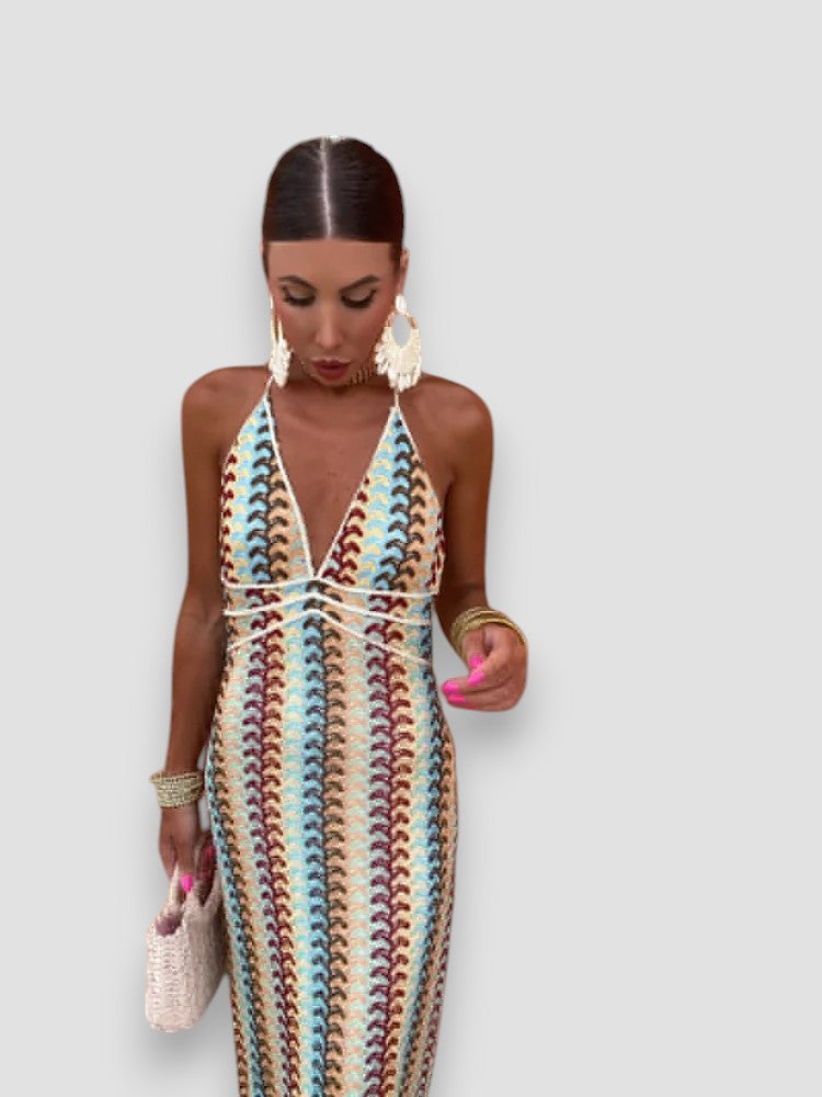 Silvana - Robe D'été Sophistiquée 1 + 1 GRATUIT