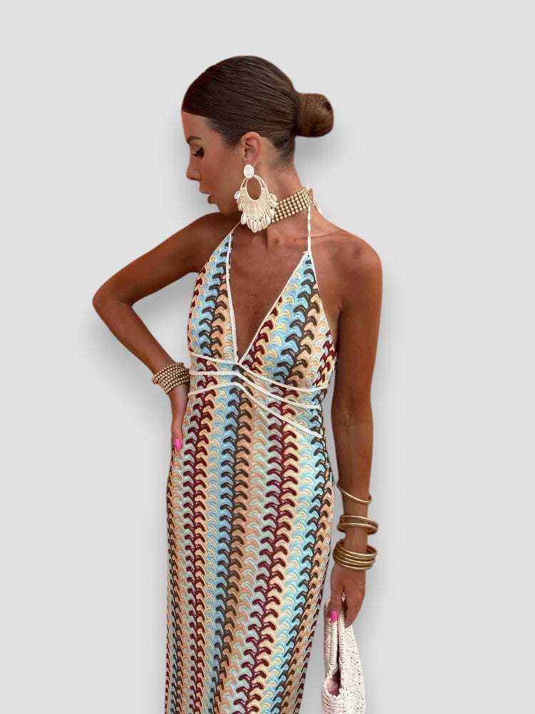 Silvana - Robe D'été Sophistiquée 1 + 1 GRATUIT