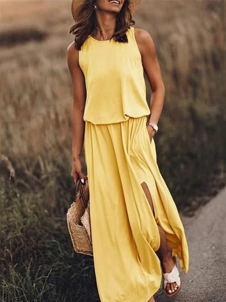 Dianna - Robe Maxi Décontractée 1 + 1 GRATUIT