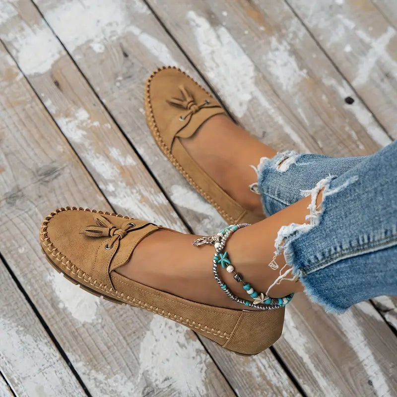 Liza - Loafers Orthopédiques Vintage 1 + 1 GRATUIT
