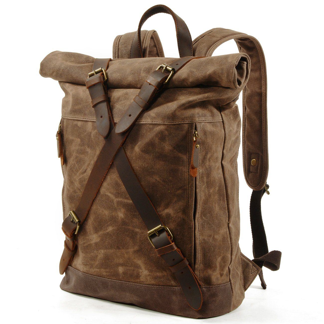Oliver - Classic Vintage Canvas Backpack