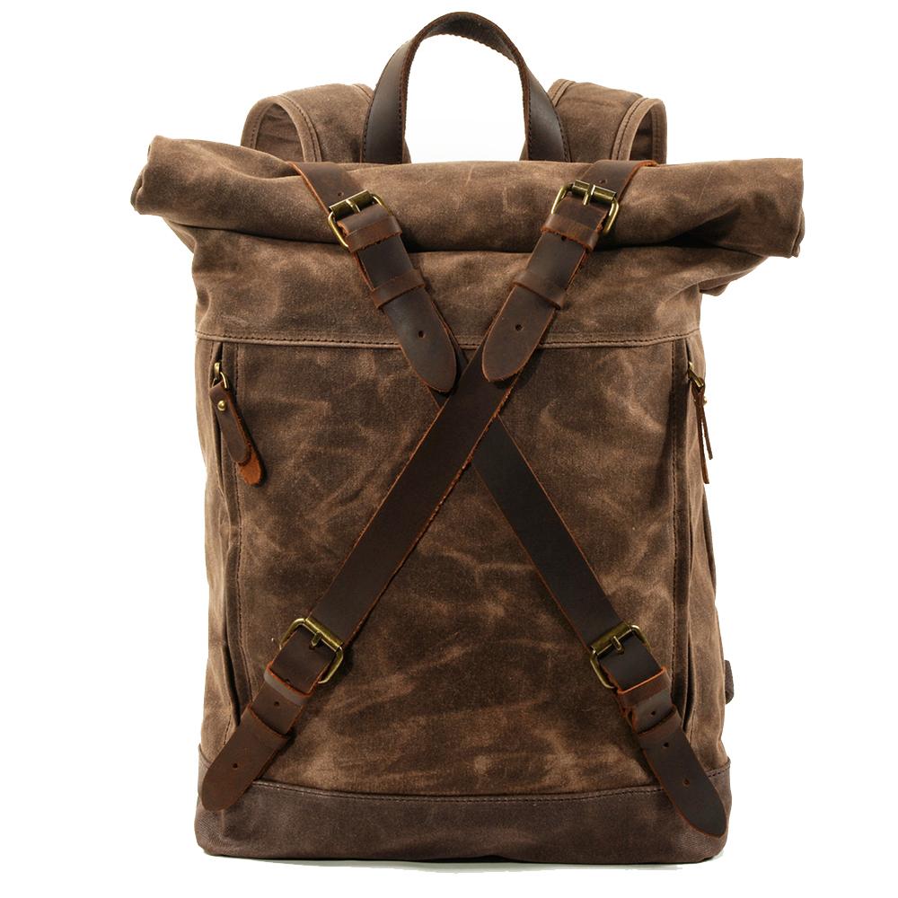 Oliver - Classic Vintage Canvas Backpack