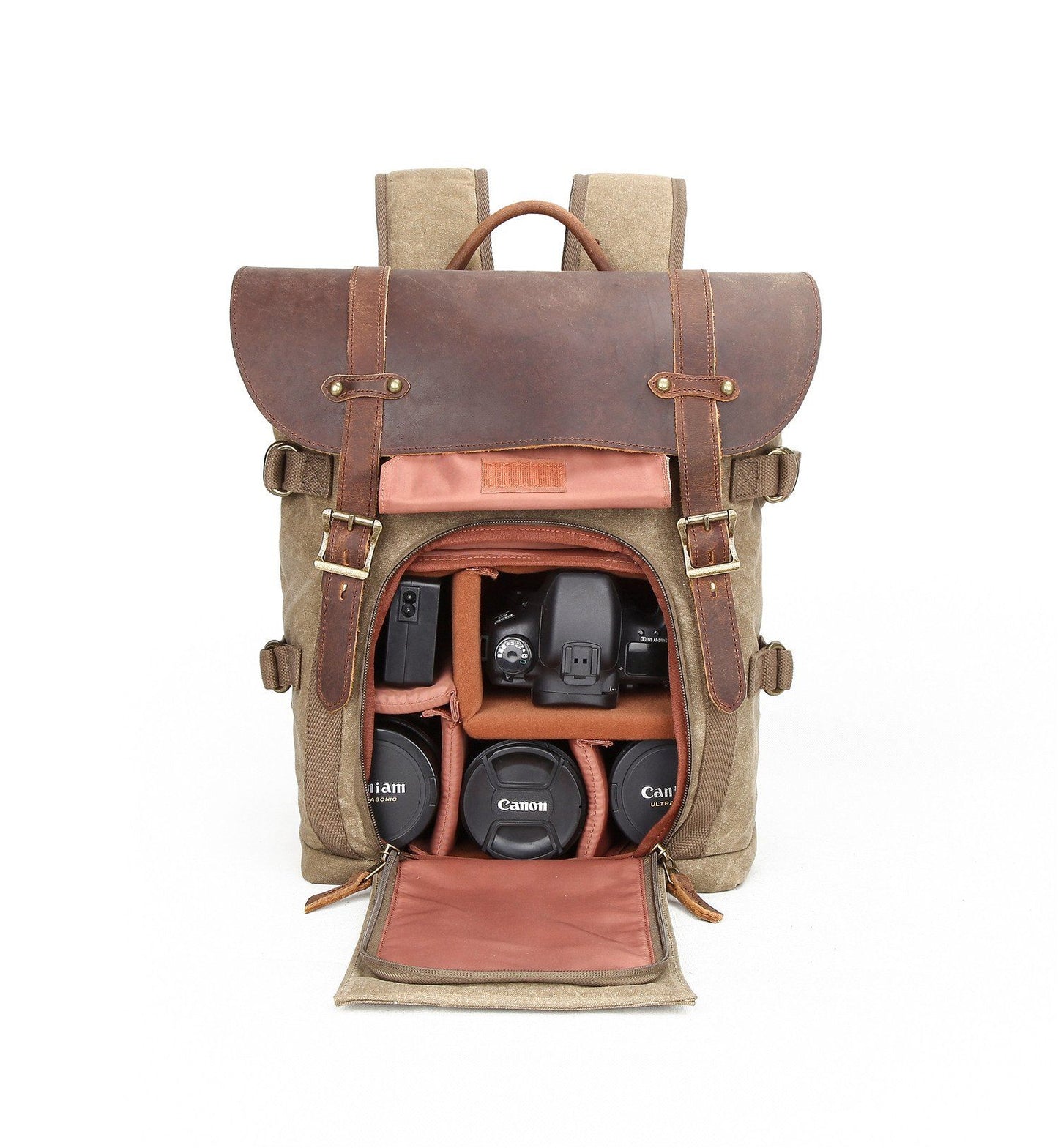 Thomas - Canvas and Leather Camera Bag