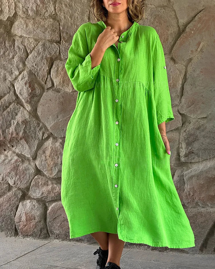 Tyronia - Robe Maxi Décontractée 1 + 1 GRATUIT