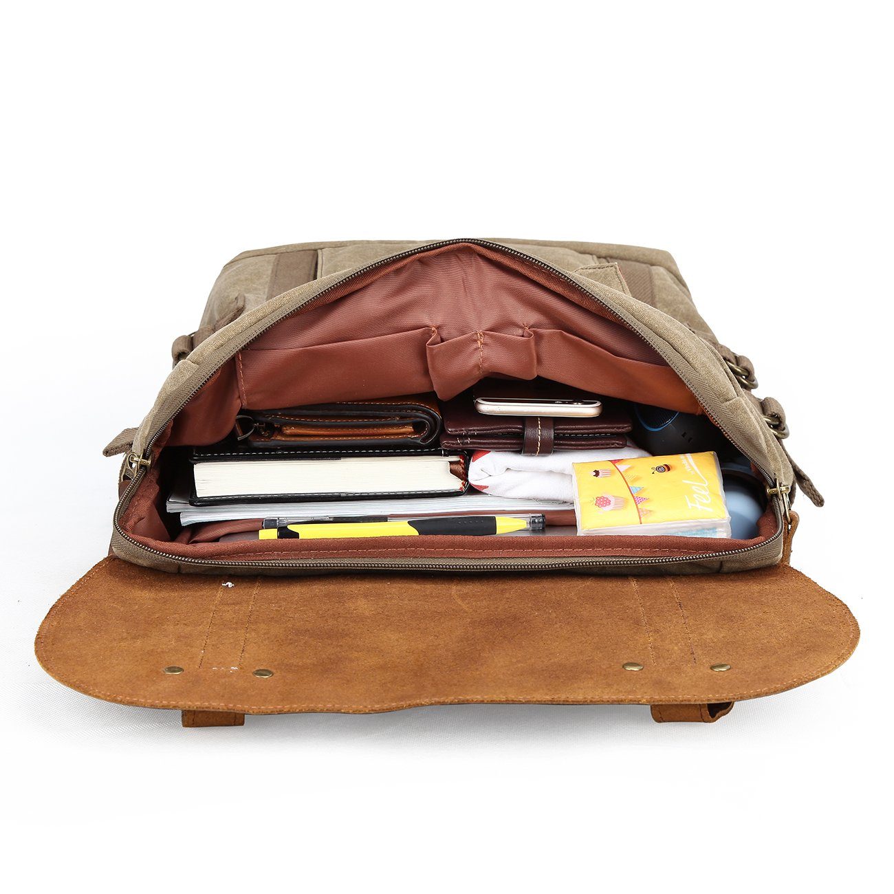 Thomas - Canvas and Leather Camera Bag