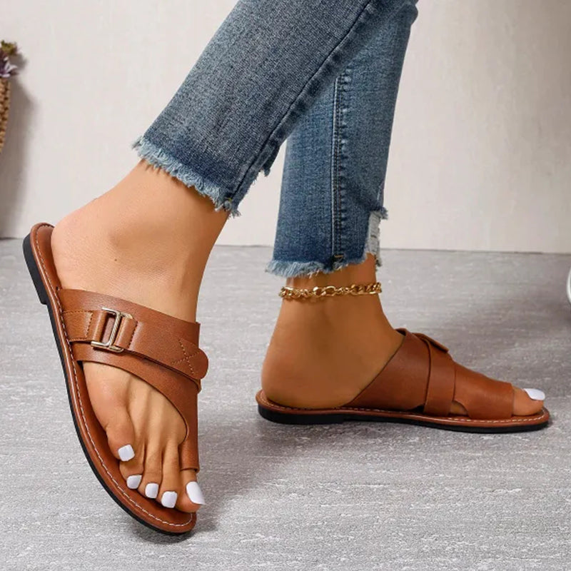 Maris - Sandales Orthopédiques Légères En Cuir De Haute Qualité 1 + 1 GRATUIT