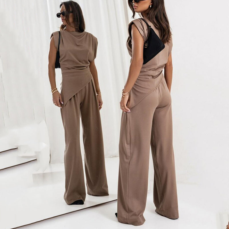 Camila - Ensemble Deux Pièces Elégant Et Uni Pour Femme 1 + 1 GRATUIT