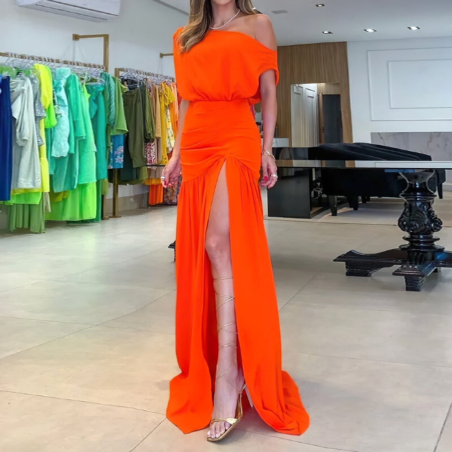 Vaness - Robe De Soirée Elégante 1 + 1 GRATUIT