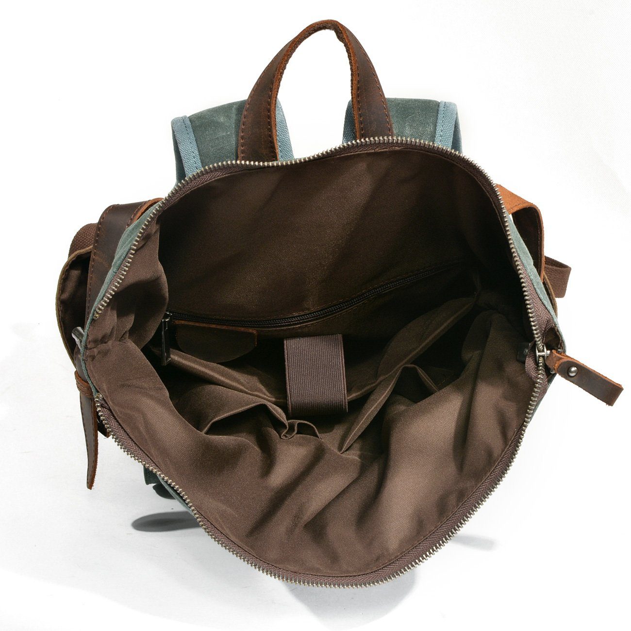 Marco - Roll-Top Waxed Canvas Backpack