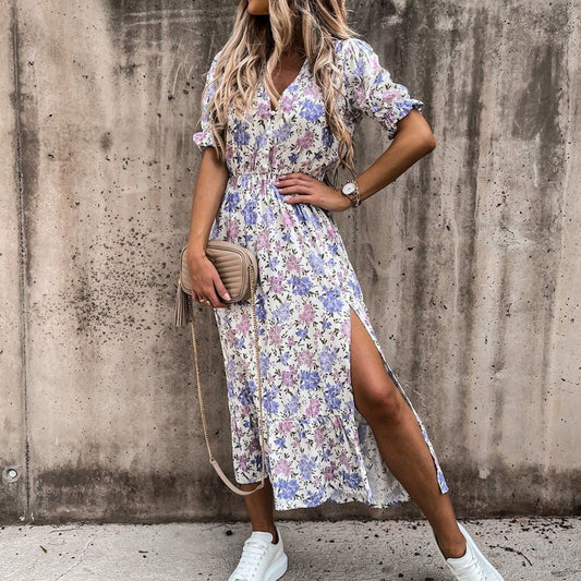 Abby - Robe D'été Moderne 1 + 1 GRATUIT