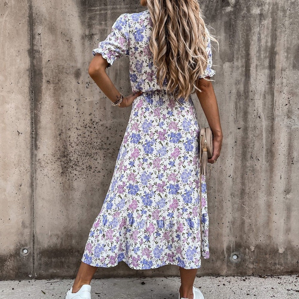 Abby - Robe D'été Moderne 1 + 1 GRATUIT