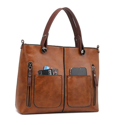 Ana - Vintage Leather Bag
