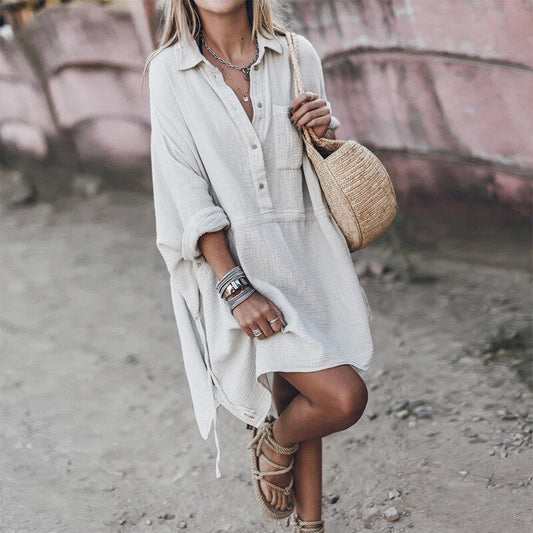 Farhana Dress - Flowing Boho Spring Dress