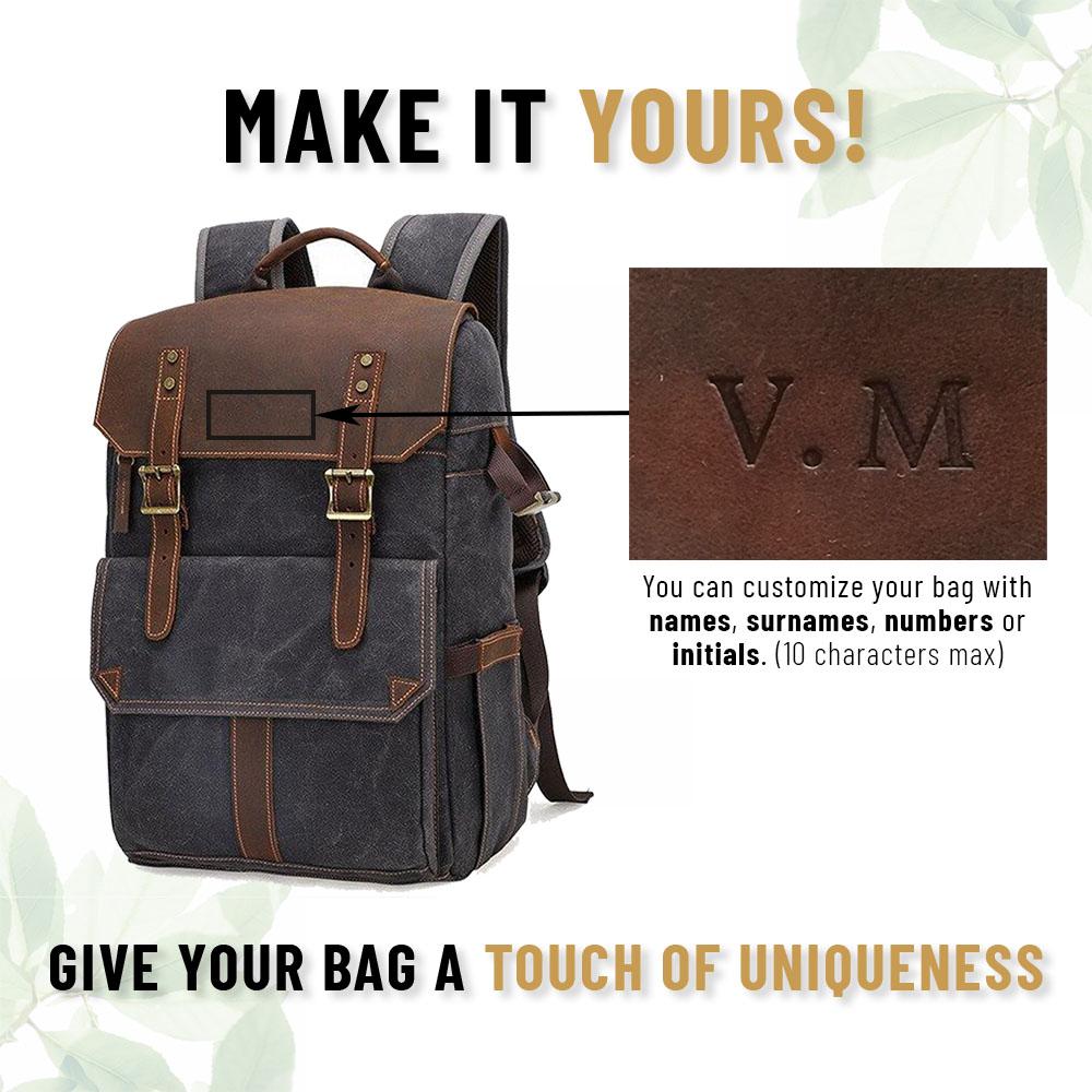 Takoto - Vintage Camera Backpack