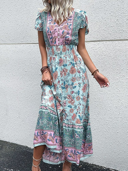 Emili - Robe Longue De Printemps 1 + 1 GRATUIT