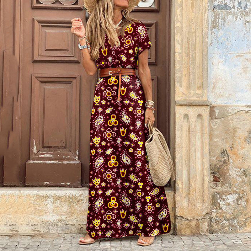 Willow - Robe Longue Bohème Elégante 1 + 1 GRATUIT
