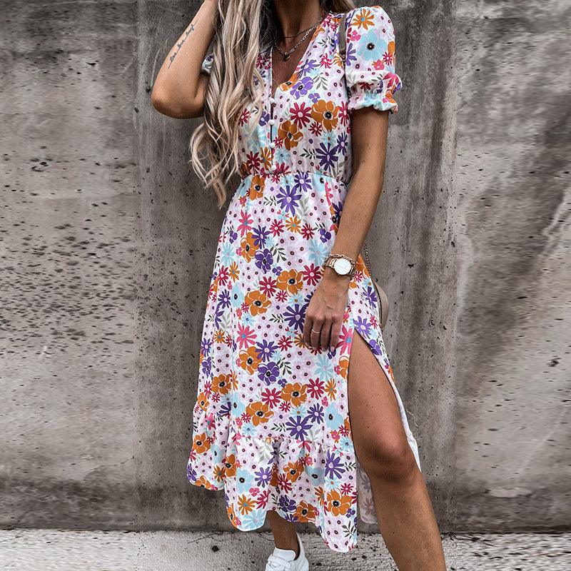 Abby - Robe D'été Moderne 1 + 1 GRATUIT