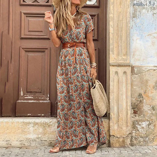 Willow - Elegante Lange Boho-jurk 1 + 1 GRATIS