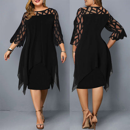 Eliza – Robe Midi Oversize Stylée Et Tendance 1 + 1 GRATUIT