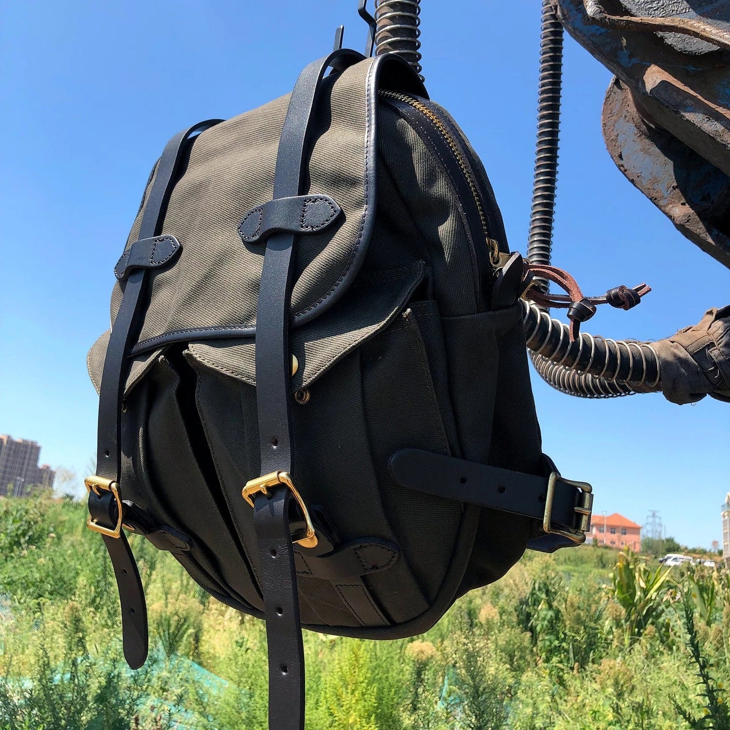 Gabby - Vintage Canvas Backpack