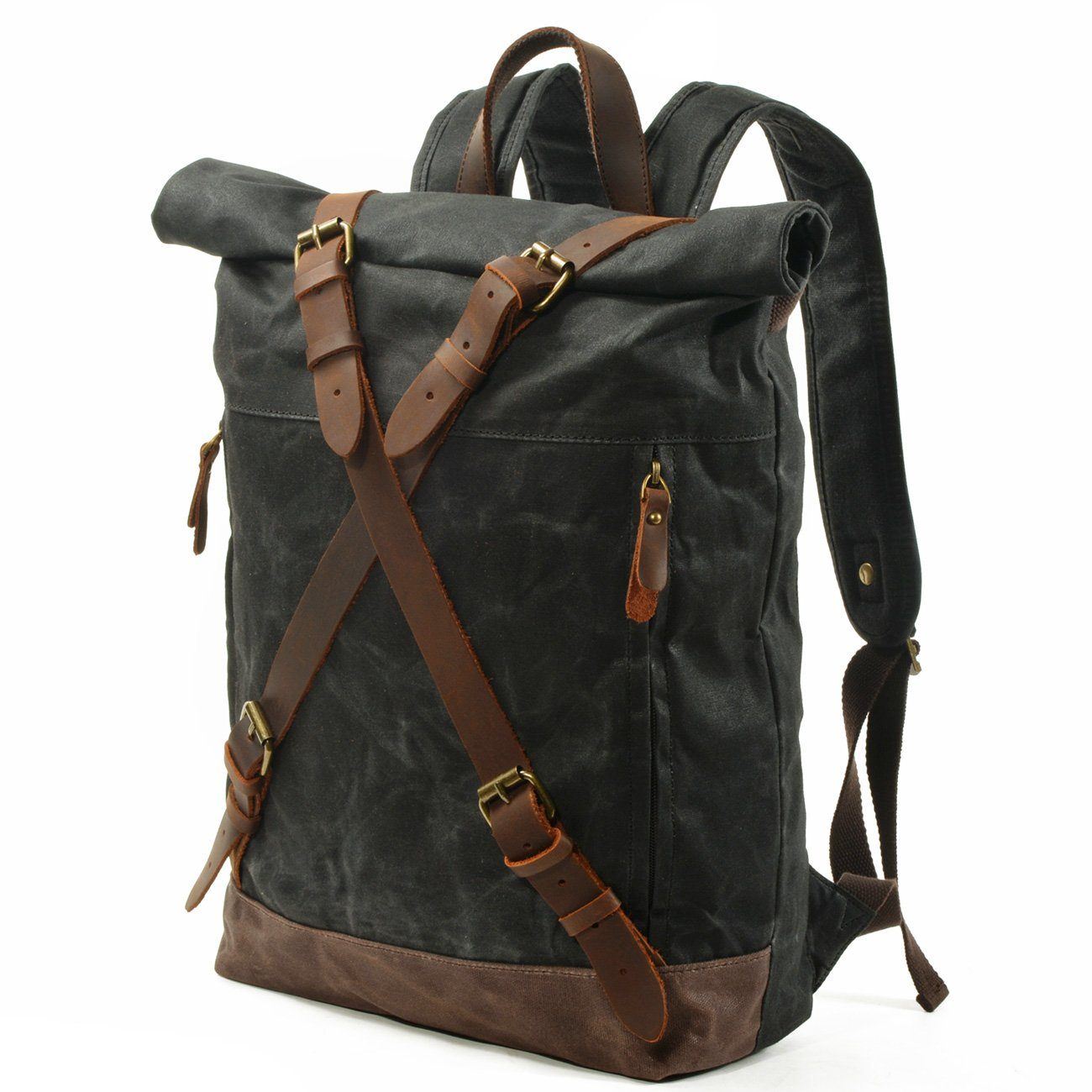 Oliver - Classic Vintage Canvas Backpack