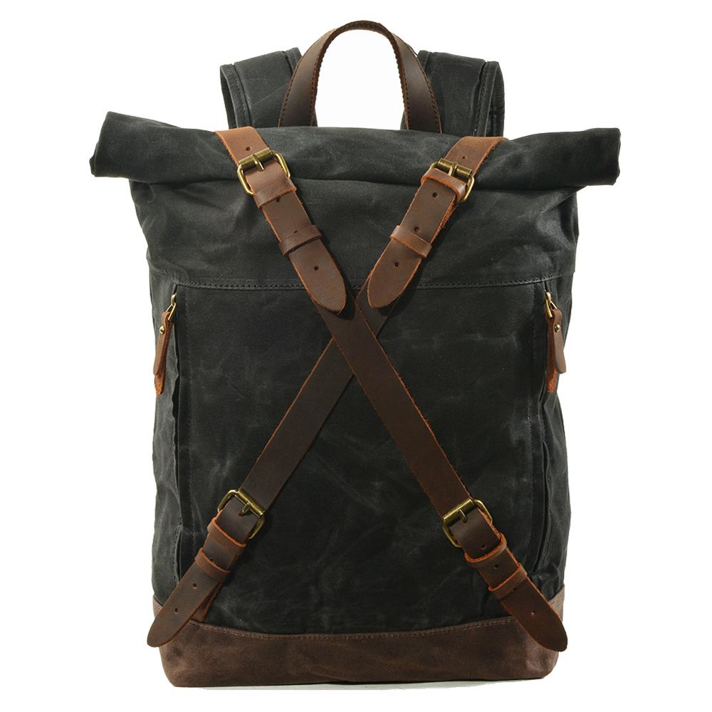 Oliver - Classic Vintage Canvas Backpack
