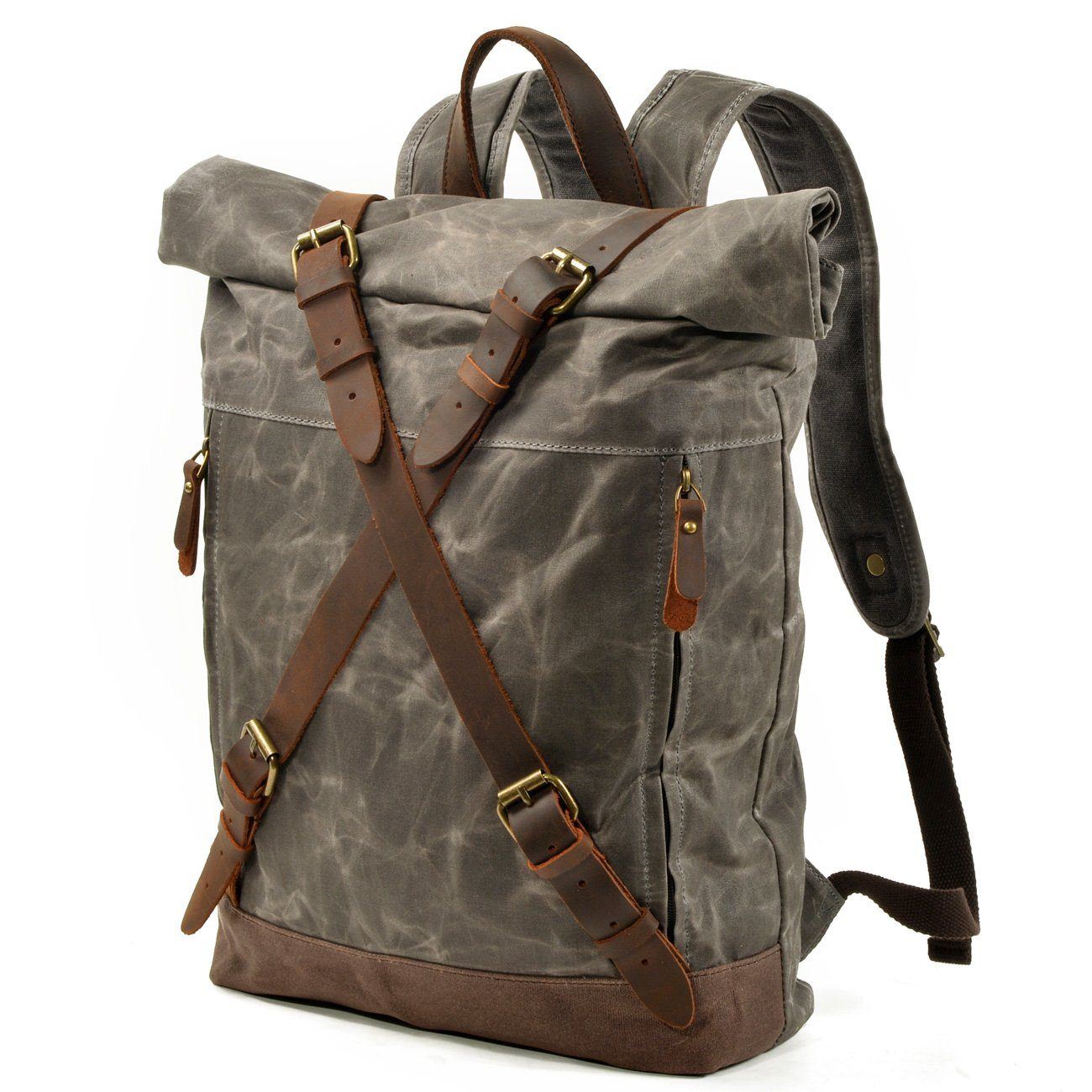 Oliver - Classic Vintage Canvas Backpack