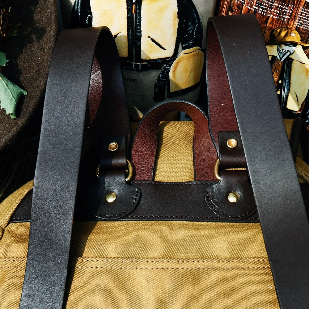 Gabby - Vintage Canvas Backpack