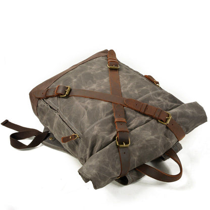 Oliver - Classic Vintage Canvas Backpack
