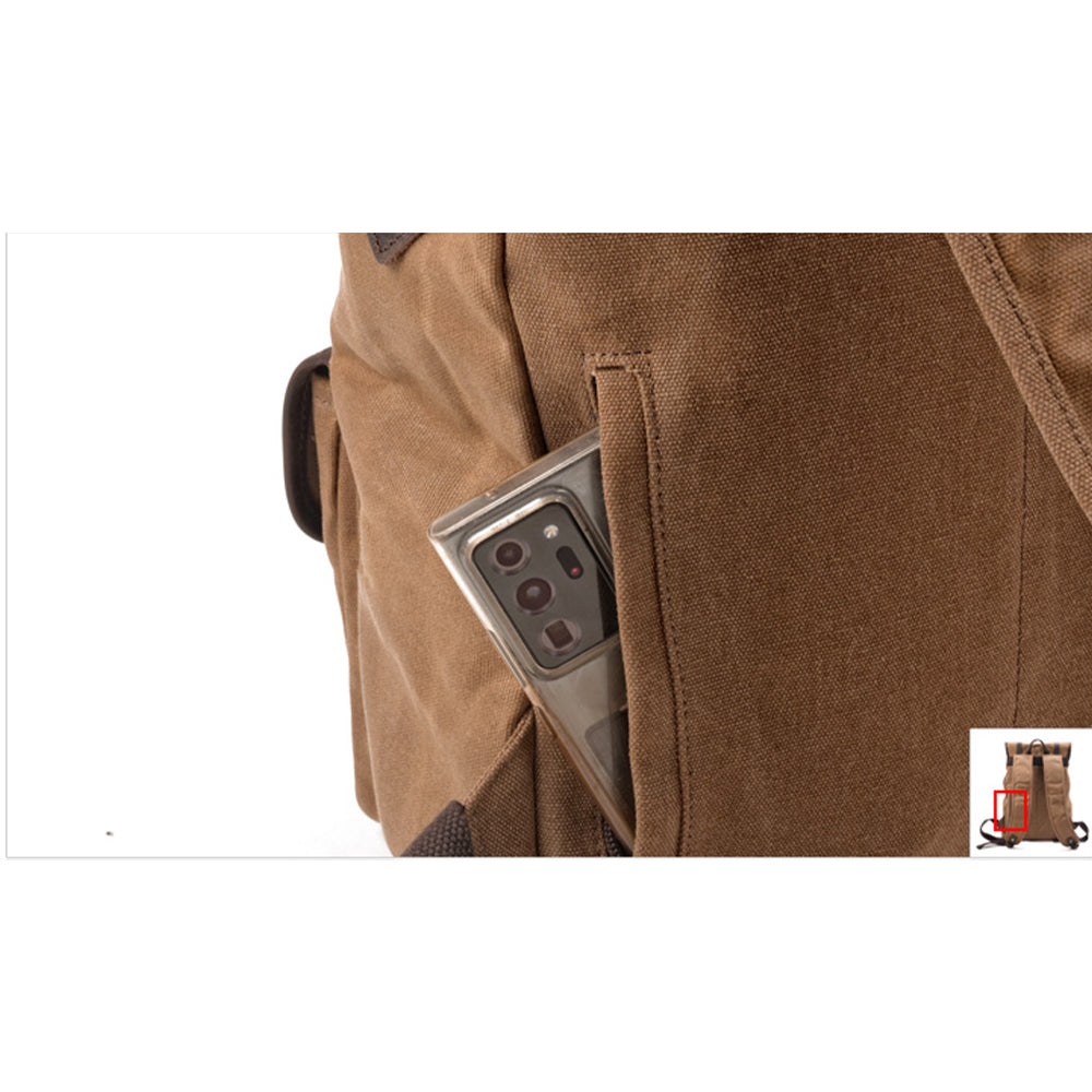 Edward - Canvas Travel Backpack