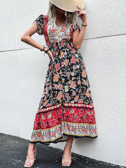 Emili - Robe Longue De Printemps 1 + 1 GRATUIT