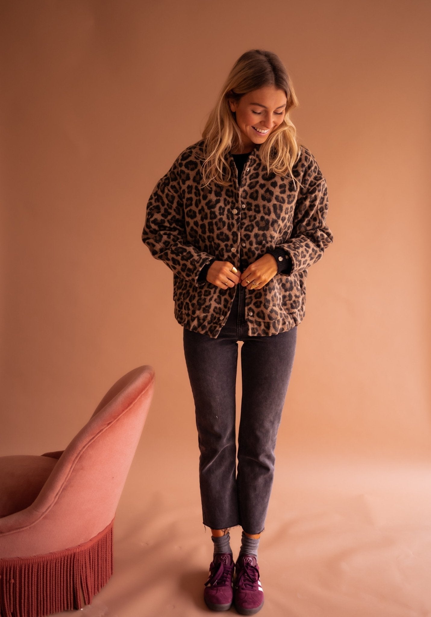 Andy  - Veste Léopard 1 + 1 GRATUIT