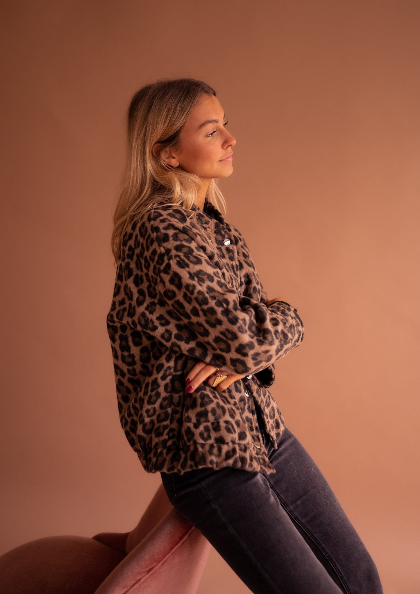 Andy  - Veste Léopard 1 + 1 GRATUIT