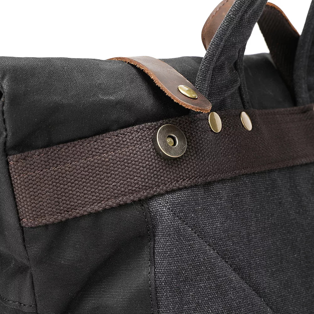 Oliver - Classic Vintage Canvas Backpack