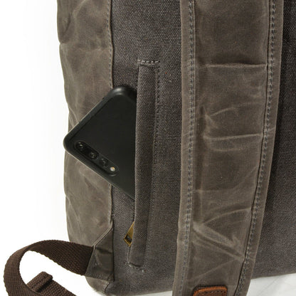 Oliver - Classic Vintage Canvas Backpack